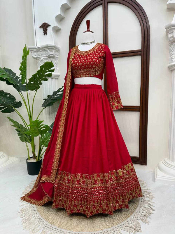 Rajkumari Rouge Lehenga