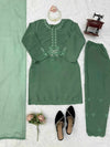 Mint Elegance Suit Set