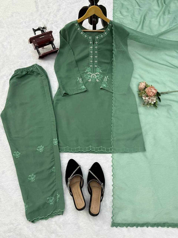 Mint Elegance Suit Set